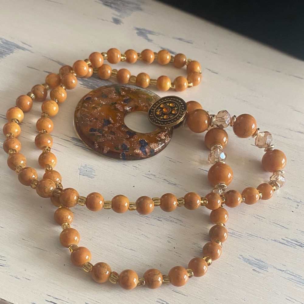 Fall Statement Necklace - image 5